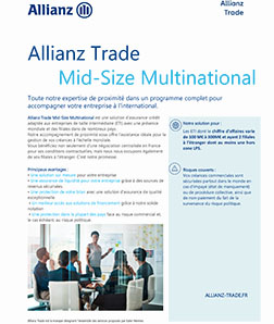 Assurance crédit Mid-Size Multinational ALLIANZ-TRADE